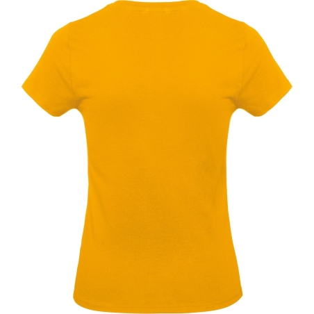 T-shirt femme coupe droite Orange B&C E190 – 185 g/m² – vue 2
