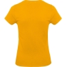 T-shirt femme coupe droite Orange B&C E190 – 185 g/m² – vue 2