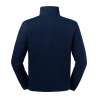 Sweat Col 1/4 Zip Marine Russell Authentic – 280 g/m² – vue 2