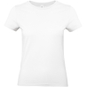 T-shirt femme col rond gris B&C E190 – 185 g/m²