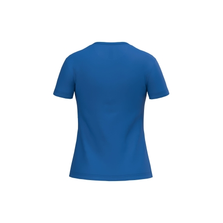T-shirt femme Bleu Royal coupe droite iDeal Basic Brand – vue 2