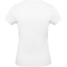 T-shirt femme col rond gris B&C E190 – 185 g/m² – vue 2