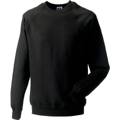 Sweat-shirt col rond Classic Noir Russell – 295 g/m²