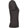 T-shirt femme col rond Noir 185 g/m² B&C E190 – vue 3