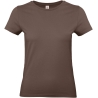 T-shirt femme col rond marron 185 g/m² B&C E190