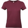 T-shirt femme bordeaux 185 g/m² E190 – B&C