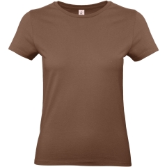 T-shirt femme col rond Chocolat 185 g/m² B&C E190