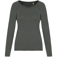 T-shirt raglan manches longues écoresponsable Vert Native Spirit
