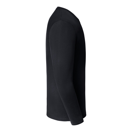 T-shirt Manches Longues Classique Noir Russell – 180 g/m² – vue 3