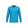 T-shirt unisexe manches longues Bleu Atoll iDeal Basic Brand
