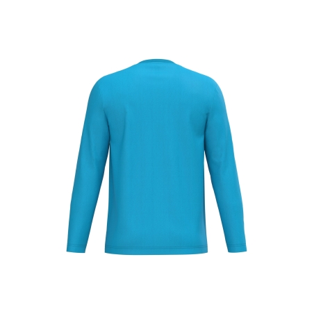 T-shirt unisexe manches longues Bleu Atoll iDeal Basic Brand – vue 2