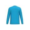 T-shirt unisexe manches longues Bleu Atoll iDeal Basic Brand – vue 2