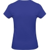 T-shirt femme col rond Bleu Cobalt 185 g/m² B&C E190 – vue 2
