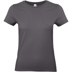 T-shirt femme Gris Dark Grey 185 g/m² B&C E190
