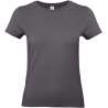 T-shirt femme Gris Dark Grey 185 g/m² B&C E190