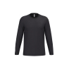 T-shirt manches longues unisexe Noir iDeal Basic Brand 145 g/m²