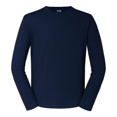 T-shirt Classique Manches Longues Marine Russell – 180 g/m²