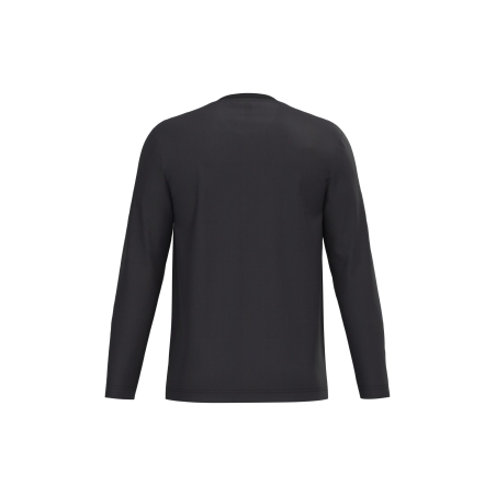 T-shirt manches longues unisexe Noir iDeal Basic Brand 145 g/m² – vue 2