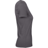 T-shirt femme Gris Dark Grey 185 g/m² B&C E190 – vue 3