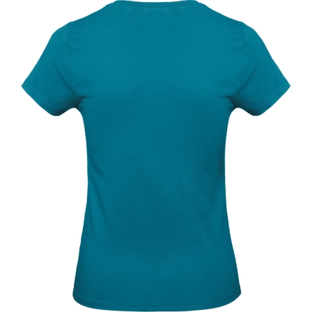 T-shirt femme Diva Blue 185 g/m² B&C E190 – vue 2