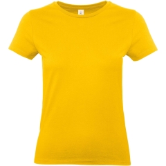 T-shirt femme coupe droite Or B&C E190 – 185 g/m²