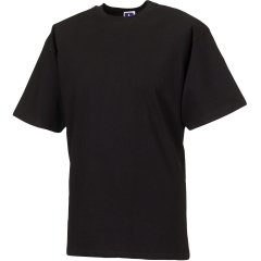 T-Shirt Authentic Heavyweight Russell Noir – 215 g/m²