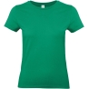 T-shirt femme coton vert Kelly Green 185 g/m² B&C E190