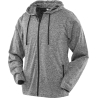 Veste à capuche femme Full Zip Gris/Noir Spiro
