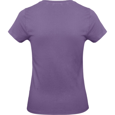 T-shirt femme coton Millennial Lilac 185 g/m² B&C E190 – vue 2