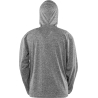 Veste à capuche femme Full Zip Gris/Noir Spiro – vue 2