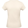 T-shirt femme beige 185 g/m² E190 B&C – coupe classique – vue 2
