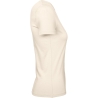 T-shirt femme beige 185 g/m² E190 B&C – coupe classique – vue 3