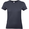 T-shirt femme col rond Marine 185 g/m² B&C E190