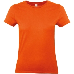 T-shirt femme coupe droite Orange 185 g/m² B&C E190