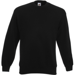 Sweat-shirt col rond Classic Noir – Fruit of the Loom