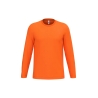 T-shirt unisexe manches longues Orange iDeal Basic Brand 145 g/m²