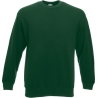 Sweat-shirt col rond Classic Vert Bottle Green – Fruit of the Loom