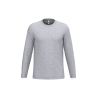 T-shirt manches longues Gris Oxford unisexe iDeal Basic Brand
