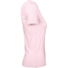 T-shirt femme rose Orchid Pink 185 g/m² B&C E190 – vue 3