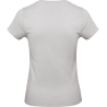 T-shirt femme gris Pacific Grey 185 g/m² B&C E190 – vue 2