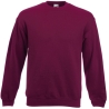 Sweat-shirt col rond Classic Bordeaux – Fruit of the Loom