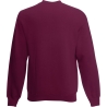 Sweat-shirt col rond Classic Bordeaux – Fruit of the Loom – vue 2