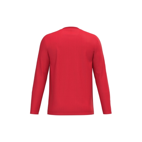 T-shirt manches longues unisexe Rouge iDeal Basic Brand 145 g/m² – vue 2