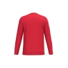 T-shirt manches longues unisexe Rouge iDeal Basic Brand 145 g/m² – vue 2