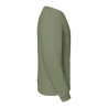 Sweat-shirt col rond Classic Olive Fruit of the Loom – Vert – vue 3