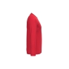 T-shirt manches longues unisexe Rouge iDeal Basic Brand 145 g/m² – vue 3