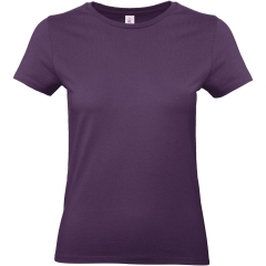 T-shirt femme col rond Violet 185 g/m² B&C E190