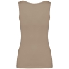 Débardeur écoresponsable femme Marron (Wet Sand) – Native Spirit – vue 2