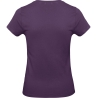 T-shirt femme col rond Violet 185 g/m² B&C E190 – vue 2