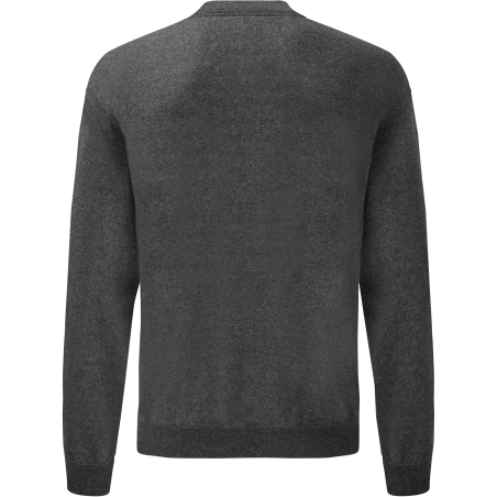 Sweat-shirt col rond Classic Gris Fruit of the Loom – vue 2